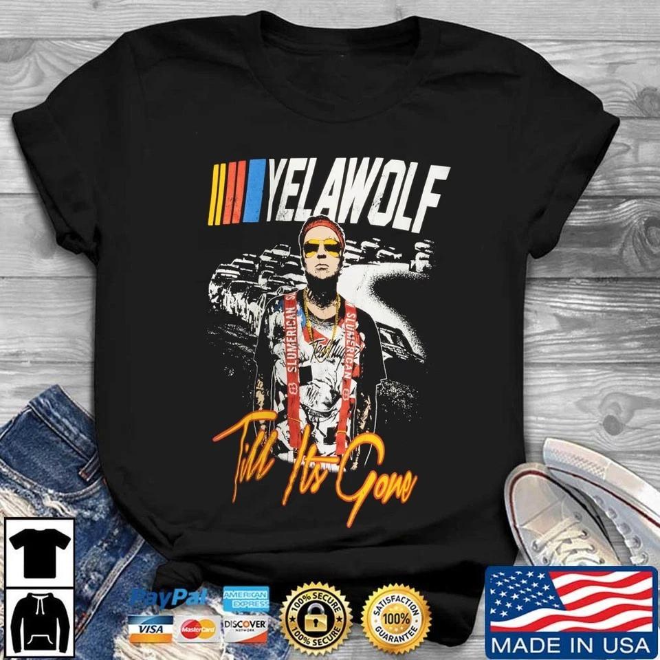 New TILL ITS GONE RAGLAN Yelawolf Black Shirt Gift Fans E350 S