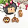 Cartoon Cookie Plush Brooch and Hair Clip Accessory