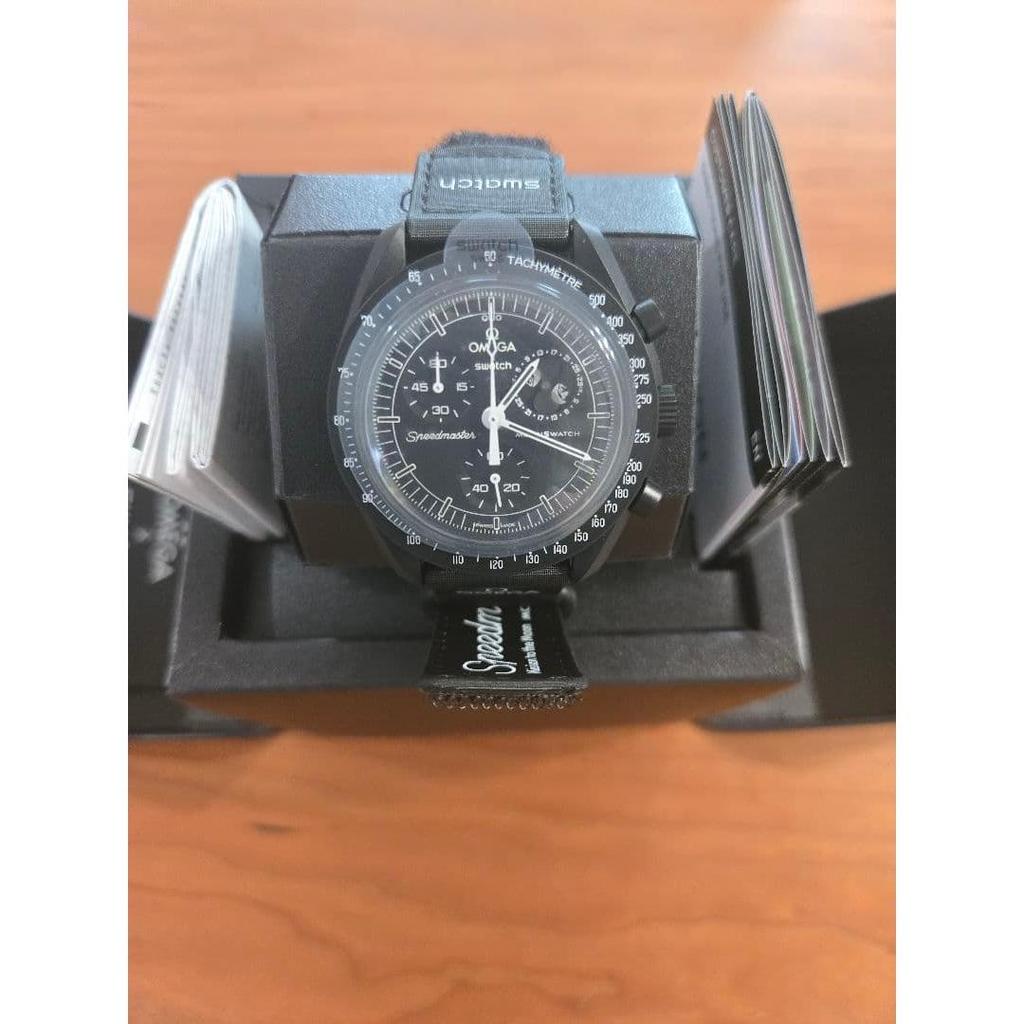 Used OMEGA X SWATCH Mission To the Moonphase