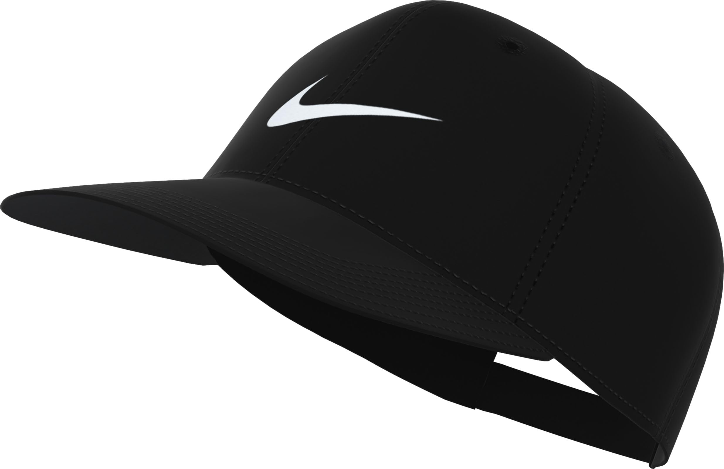 

Nike Club S CB P Cap FB5625 Свободный размер Dri-FIT Черный/Белый M/L