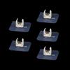 1/5Pcs Punch-free Water Tube Holder Garden Irrigation Tube Clip Connector Self-adhesive Pipe Clamp
