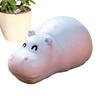 Little Hippo Figurines Unique Figurine Craft Resin Animal Figurines For Bookshelf Bedroom Tiny Cute Hippo Sculpture Home Decor