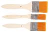 6PCs Oil Painting Brush Paintbrush Set Nylon Hair Aluminum Tube Interface Wood Pen Body