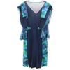 FACETASM Made In Japan Tie-dye Pattern No Sleeve V Neck Knee-length Dress Women Used