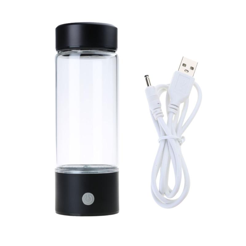Convenient 420ml Water Glasses Hydrogen Water Bottles Hydrogen Water Generator Electric Hydrogens Rich Water Generator Cup