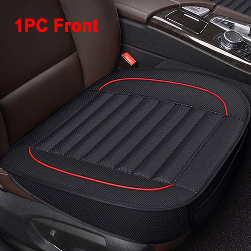 

Чехол для автомобильного сиденья SEAMETAL из искусственной кожи для салона автомобиля, чехлы для сидений, коврики для подушек сидений, защитные чехлы, автомобильные аксессуары 1pc front seat чёрный