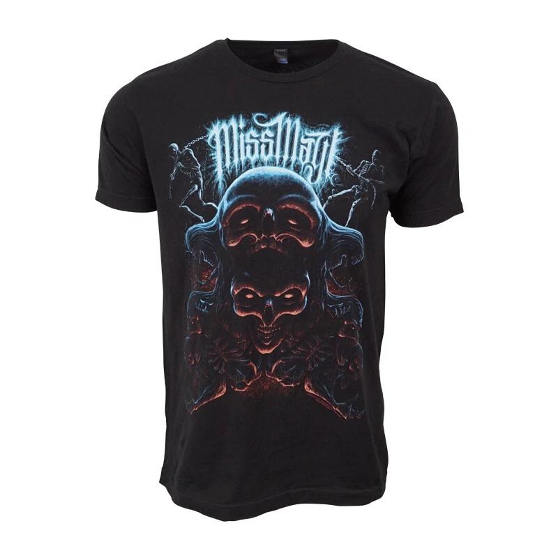 

Men s Casual Graphic MISS MAY I STAY METAL MENS T SHIRT T-Shirt XXXL