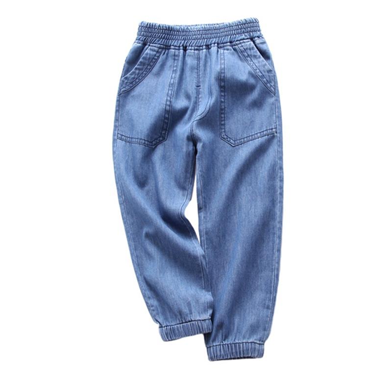 3-14 Jahre Kinder Freizeithose Blaue Jeans