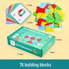 Children's Wooden Geometric Shape Puzzle for Early Education