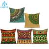 Polyester African Style Boho Geometric Mandala Decorative Pillows Case Sofa Home Cushion Cover For Living Room Almofadas
