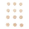 Upgraded Threaded Pipe Stoppers Blanking Plug Threaded Pipe Closures Sealing Solution 12pcs/set for Water Connections