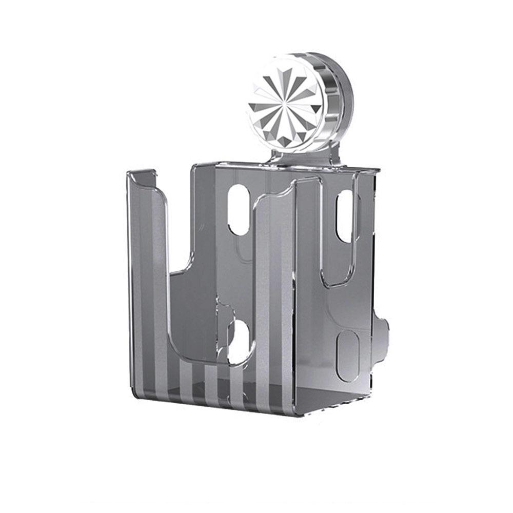 

Large Opening Wipes Storage Box Punch-free Wet Tissue Storage Box Bathroom Organizer прозрачный/серый