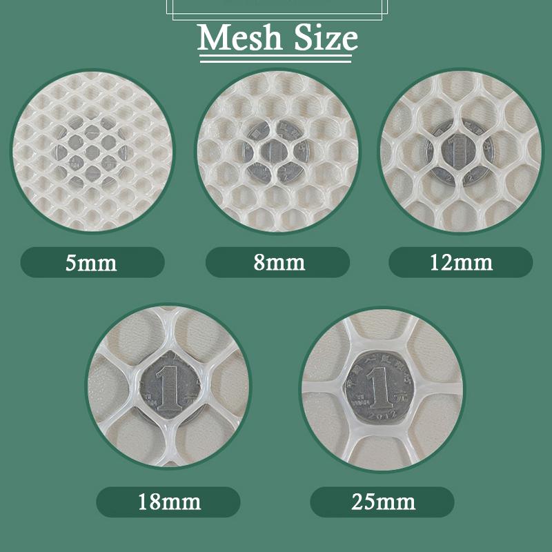 Width 1M Balcony Cat Pet Anti-Falling Net Garden Fence Mesh Window Plastic Grate Mesh Children Staircase Fall Protection Netting