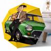 1pc Mr Bean'S Teddy Adventure Automatic Umbrella Compact 8 Rib Lightweight Foldable Design Travel Essential Outdoor Accessory Stylish Gift Women Y1