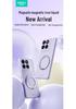 Moto Edge 70 Magnetic Rotating Bracket Silicone Case - Fits Moto Edge 60