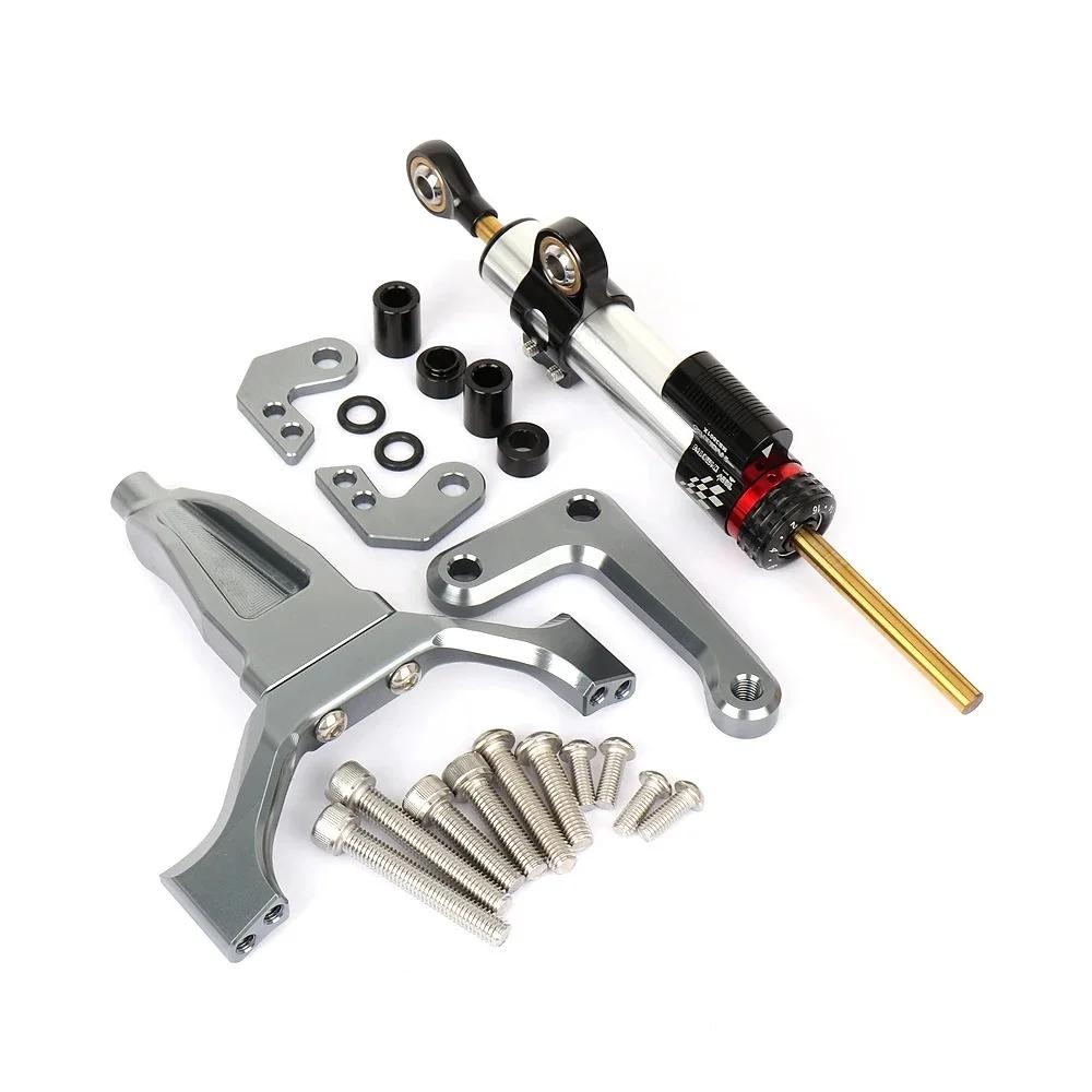 New Speed Wobble Safety Accessories For YAMAHA MT-09 MT09 2024 2025 Motorcycle Steering Damper Bracket Stabilizer Support