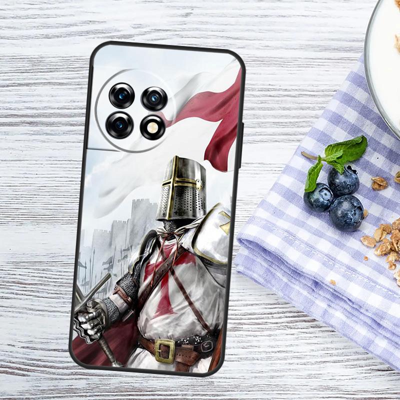 

Knights Templar Case For OnePlus 12 11 9 10 Pro 8T 9R 10T 10R 12R OnePlus Nord N20 N10 2 2T CE 3 Lite Cover OnePlus Nord CE 2