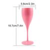 Elegant Rose Pink Champagne Flutes Set of 12 with Tall Stem Design for Wedding Celebrations and Special Events Toast Glassware