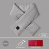 Electric Heating Scarf USB Charging Electric Heated Scarf Cold-Proof Heated Neck Scarf Washable for Outdoor Camping Hiking