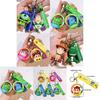 Adorable 2024 Cartoon Toy Story Buzz Lightyear Keychain Cute Figure For Kids Gifts