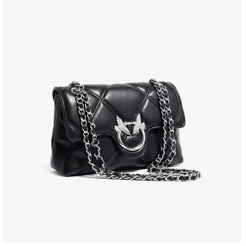 Ielgy Ladies Fashion Simple Chain Shoulder Messenger Bag