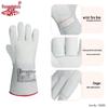 Ultra-Low Temperature Cold-Resistant Cowhide Gloves for Liquid Nitrogen, Dry Ice, and LNG Handling