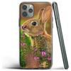 Süßes Baby Kaninchen Hase Silikon Hülle für Apple IPhone 18 12 Mini 11 Pro SE XS X XR Max 8 7 6S 6 Plus 5S