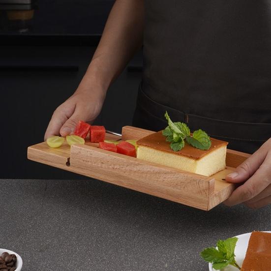 Cheese Slicer with Stainless Steel Wire Wood Cutter for Cheese Butter Even Slices Cheese Cutter for Parties Family Dinners