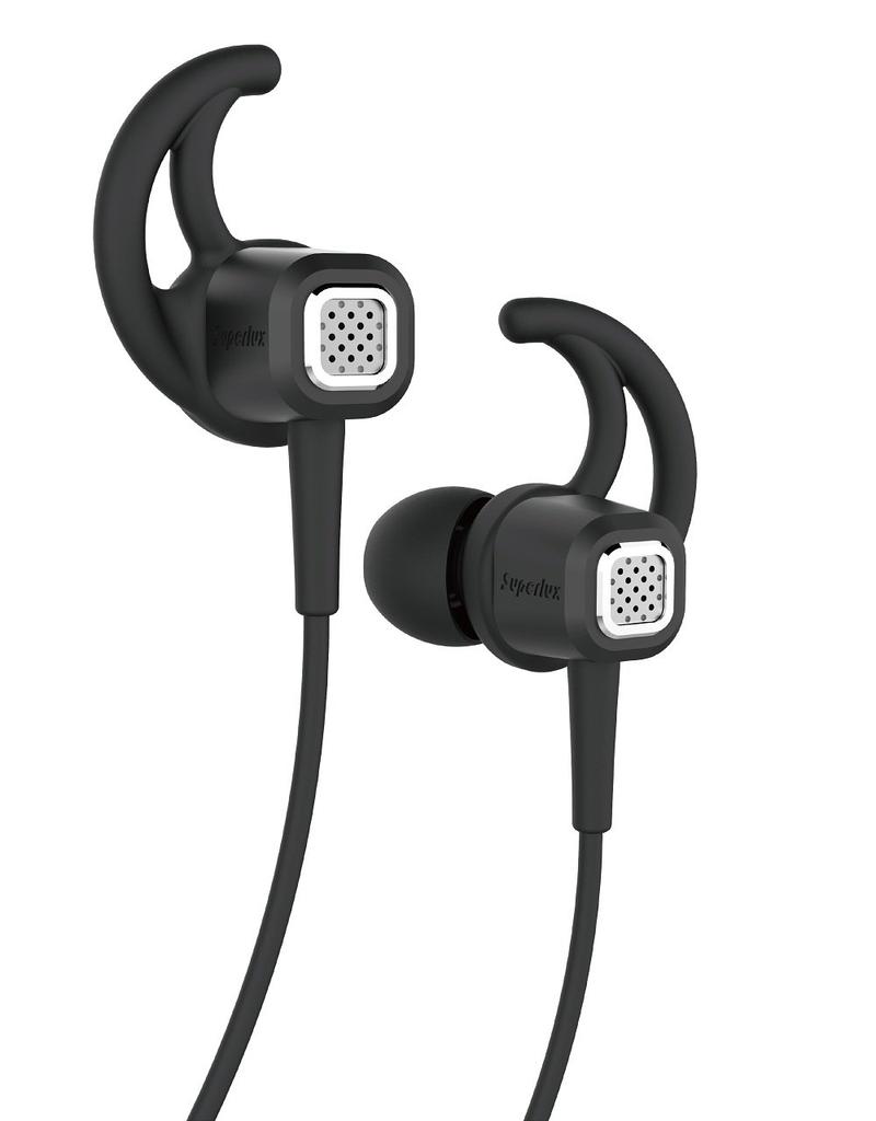 Superlux In-Ear Headphones HD387 BLACK
