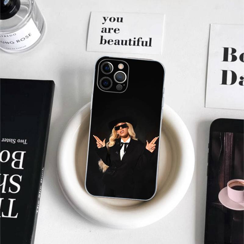 Beyonce Cowboy Phone Case For iPhone 17 16 15 14 13 11 12 Pro Max 16 Plus Transparent