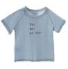 Clearance: Kids' Korean Style Summer Letter Print T-shirt, Versatile Lightweight Short-Sleeved Top for Boys and Girls