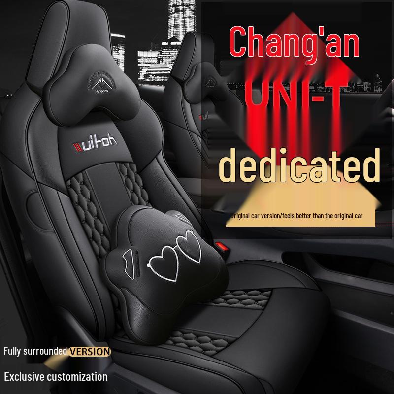 CLY Custom-Made Sports Leather Seat Cover for Changan UNI-T