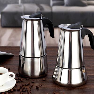 Filtru de cafea din oțel inoxidabil Oală Moka Geyser Aparate de cafea Oală de cafea Aparat de espresso Aparat de cafea Latte Instrumente de cafea Percolator