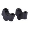 LEDISHUN 25mm Styreforhøyere for Suzuki 250 V-Strom (Alle modeller) (Svart)