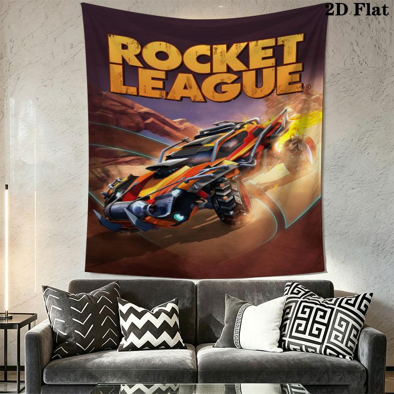 Rocket League Muur Tapijt Esthetisch Wandkleed Bedrukt Stof Deken Decoratieve Tapijten voor Slaapkamer Woonkamer Huisdecoratie