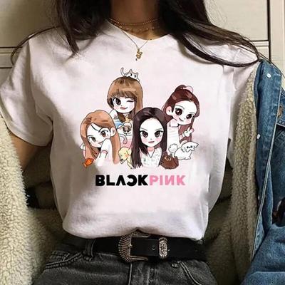 Fashion Shirt Top Short Sleeve Round Neck Short Sleeve Women Y2k Casual Shirt T-shirt