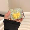 Applicable To Apple Airpods3/4 Generation Epoxy Glitter Bow Bluetooth Headset Cover Airpodspro Protective Case