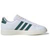 Adidas Grand Court White Collegiate Green Unisex Sneakers Cloud-White Utility-Yellow ID1171