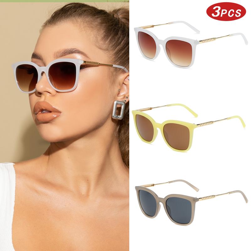 1pc Vintage Cat Eye Sunglasses Women Retro Mirror Sun Glasses Fashion Female Eyewear Designer Brand Driving Shades Oculos