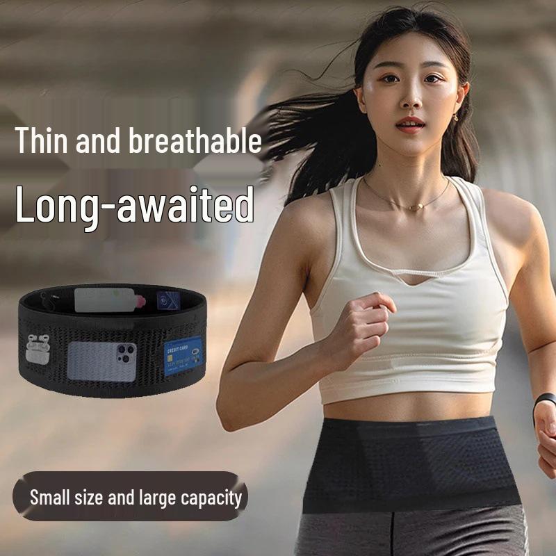 Newcomer Discount: Breathable Sports Running Waist Bag with Phone Pocket & High Elastic Belt