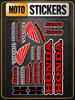 For Reflective Motorcycle Stickers, 20x30cm,30c40cm,Waterproof Wear-resistant Vinyl Decals for Helmet Toolbox Bike Body