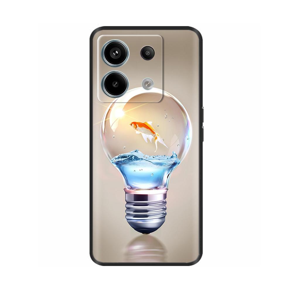 For Xiaomi Redmi Note 13 Pro 5G Case Note13 Pro 4G Soft Silicon Back Cover Phone Case For Redmi Note 13 Note13 Pro Plus Fundas
