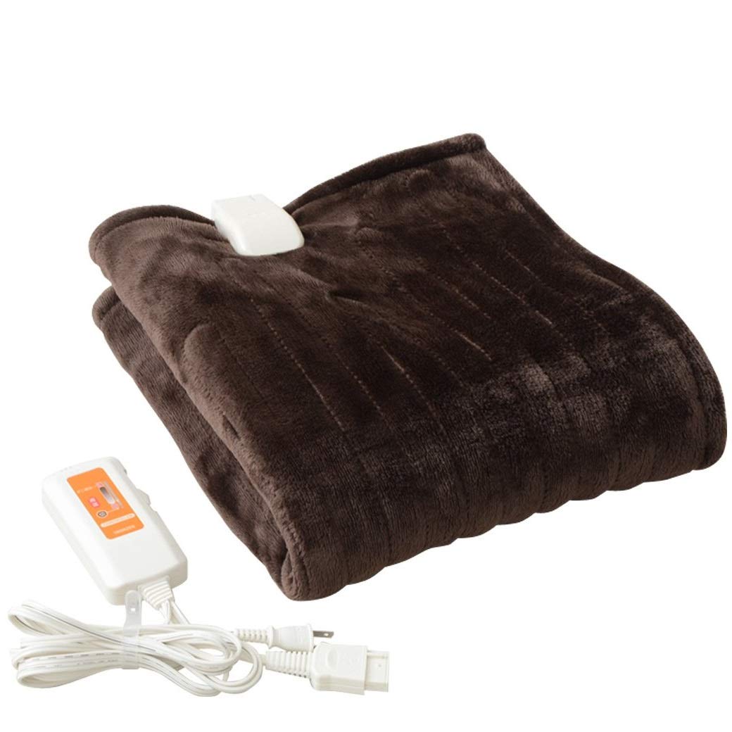 

Fluffy and fluffy electric throw blanket 120 x 60 front back poodle touch brown [Yamazen] (washable) cm, flannel, finish, YHK-43P(T)