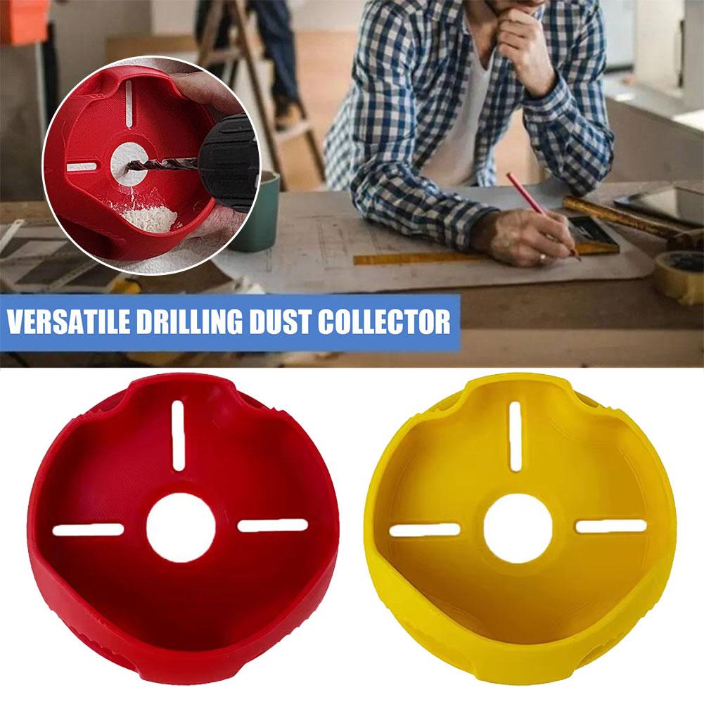 Drill Dust Collector Reusable Drill Dust Box Dust Bowl Device Dustproof Coll Ection Multifunction Construction Cleaning Tool