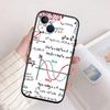 Funda de Teléfono de Alta Gama Nueva con Diseño de Ecuación Matemática Química para iPhone SE X XS XR 16E 17 11 Pro Max 8 7 6 6s Plus Air