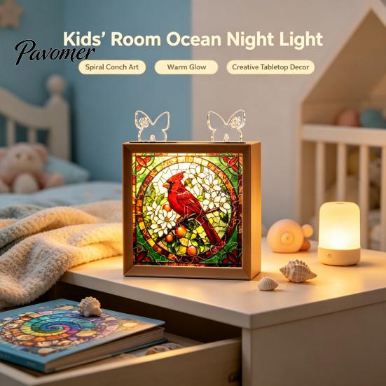 Romantic Warm Light Decor DIY Acrylic Puzzles Night Light, Hand-Assembled Jigsaw Lamp with Butterfly Decor, Atmosphere for Room Creative Handmade LED