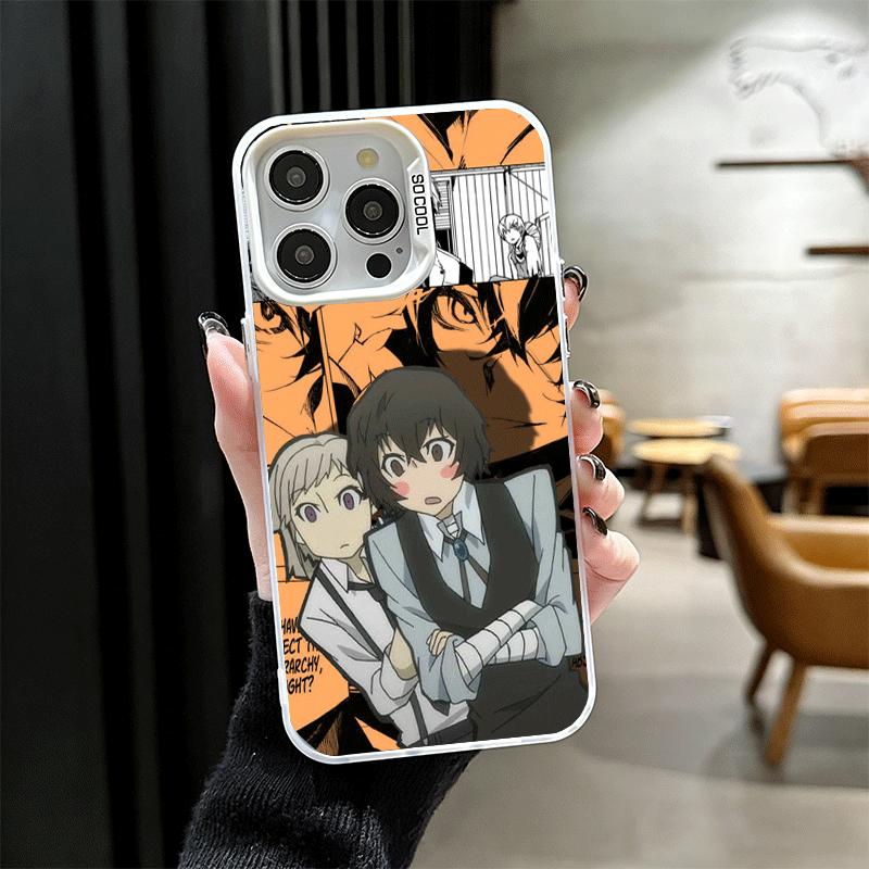 Bungo Stray Dogs Manga Soft Phone Case for iPhone 15 16 17 Pro Max 17Air 16E 14 Plus 13 12 Mini Shockproof Cover Back Shell