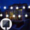 NEW 20/30/50 LED Crystal Ball LED Solar Lamp Power LED String Fairy Lights Night Garlands Garden Christmas Decor For Outdoor