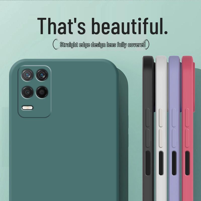 Liquid Silicone Protective Case for Realme Q3/Q3i (RMX3161)