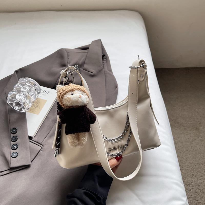 Large capacity bag women's autumn fashionable new casual niche shoulder messenger bag commuter tote bag